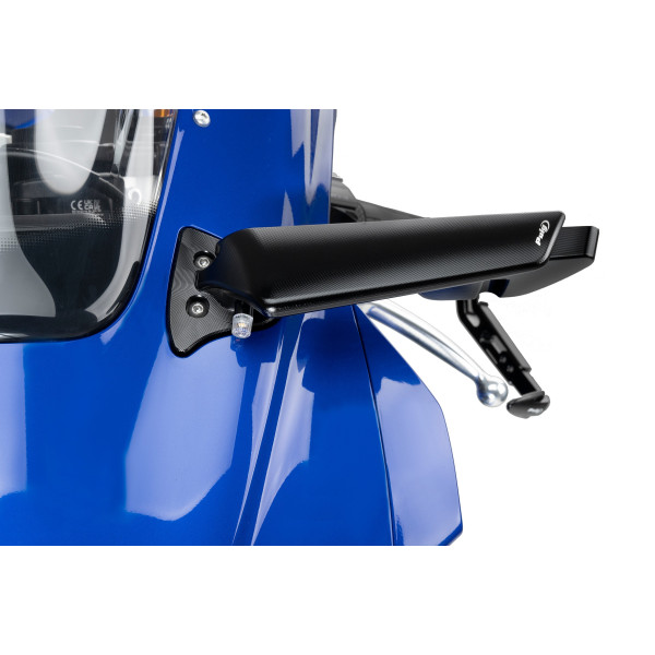 Puig Puig aileron left mirror | black | yamaha yzf-r1/r1m 2020>current